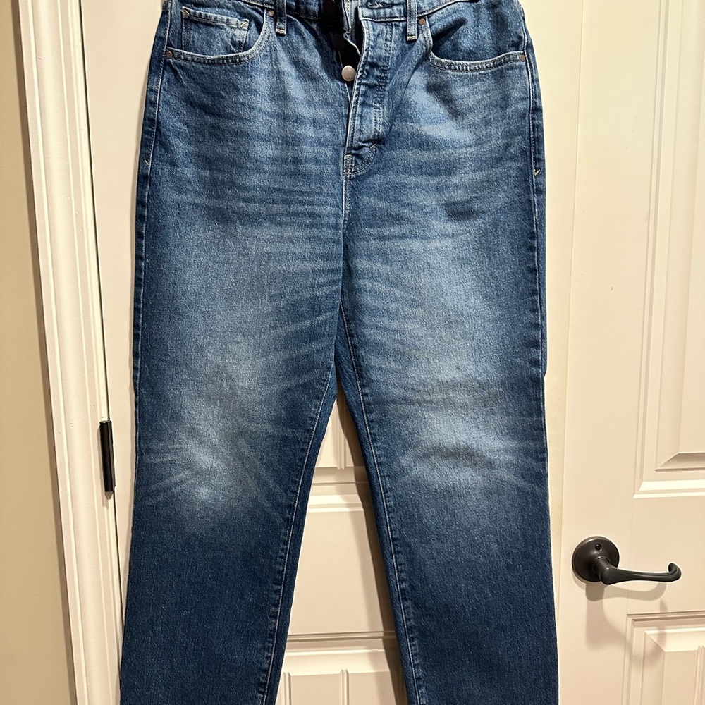 a.n.a highest rise vintage Straight Jeans